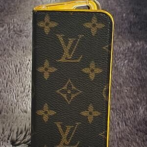 Authentic Louis Vuitton Monogram Folio Case – Yellow, iPhone